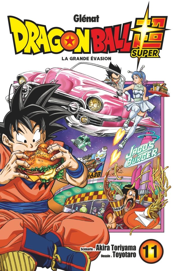 Couverture du livre "Dragon Ball Super - Tome 11" de Akira Toriyama (鳥山 明), Fédoua Lamodière, Toyotarō (セルジオ渡辺) Éditeur Glénat Manga