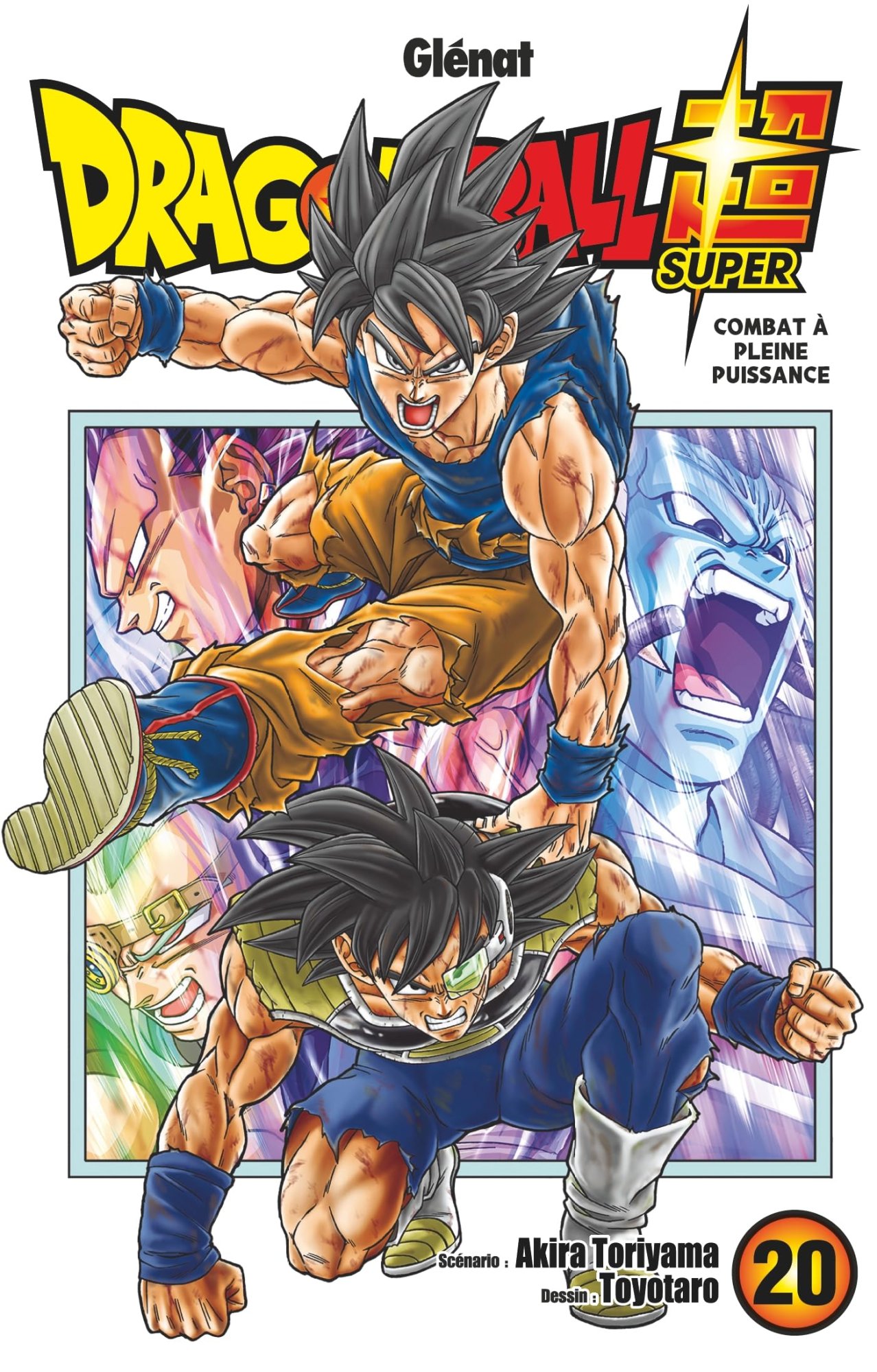 Couverture du livre "Dragon Ball Super - Tome 20" de Akira Toriyama (鳥山 明), Fédoua Lamodière, Toyotarō (セルジオ渡辺) Éditeur Glénat Manga