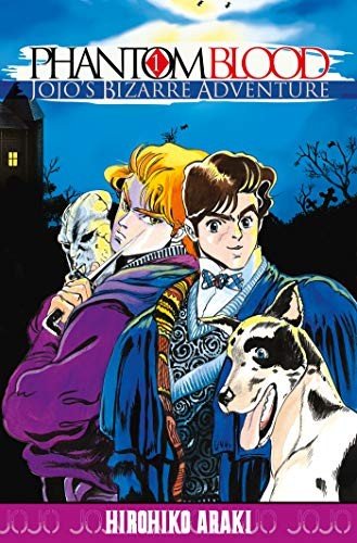 Couverture du livre "Jojo's - Phantom Blood T01" de Hirohiko Araki (荒木 飛呂彦) Éditeur Delcourt/Tonkam