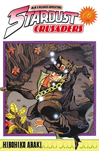 Couverture du livre "Jojo's - Stardust Crusaders T06" de Hirohiko Araki (荒木 飛呂彦) Éditeur Delcourt/Tonkam