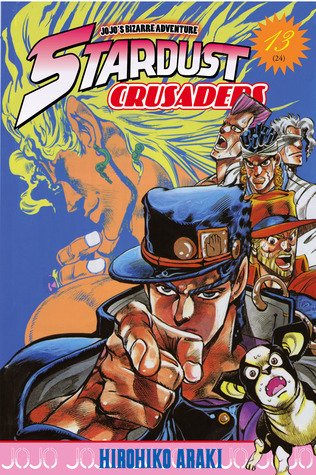 Couverture du livre "Jojo's - Stardust Crusaders T13" de Hirohiko Araki (荒木 飛呂彦) Éditeur Delcourt/Tonkam