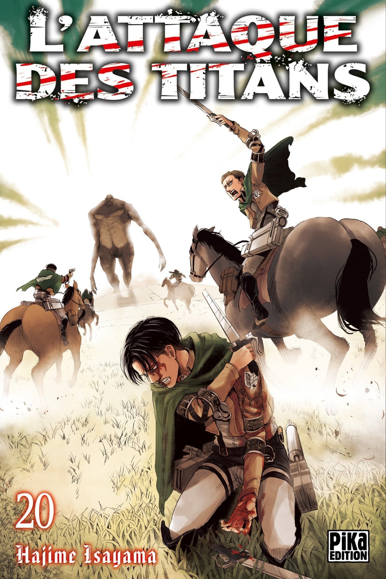 Couverture du livre "L'Attaque des Titans T20" de Hajime Isayama, Sylvain Chollet