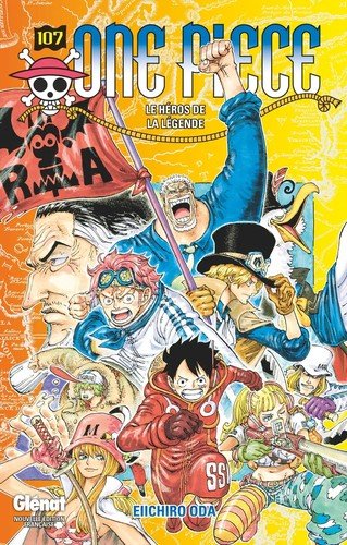 Couverture du livre "One Piece - Édition originale - Tome 107" de Eiichirō Oda (尾田 栄一郎) Éditeur Glénat Manga