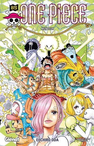 Couverture du livre "One Piece - Édition originale - Tome 85: Menteur" de Eiichirō Oda (尾田 栄一郎) Éditeur Glénat Manga