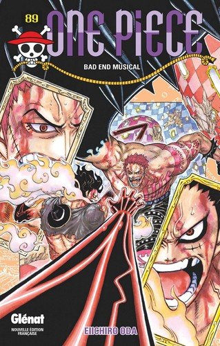 Couverture du livre "One Piece - Édition originale - Tome 89: Bad End Musical" de Eiichirō Oda (尾田 栄一郎) Éditeur Glénat Manga