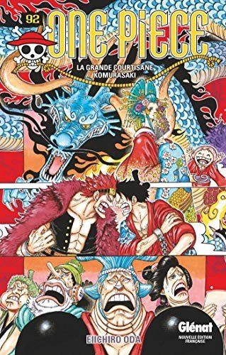 Couverture du livre "One Piece - Édition originale - Tome 92: La grande courtisane Komurasaki" de Eiichirō Oda (尾田 栄一郎) Éditeur Glénat Manga