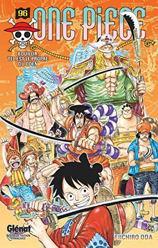 Couverture du livre "One Piece - Édition originale - Tome 96: Bouillir, tel est le propre du oden" de Eiichirō Oda (尾田 栄一郎) Éditeur Glénat Manga