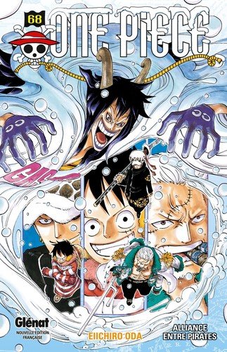 Couverture du livre "One piece - Édition originale Tome 68 (One Piece, 68) (French Edition)" de Eiichirō Oda (尾田 栄一郎) Éditeur Glénat Manga