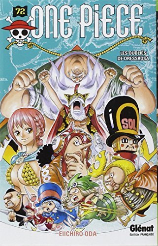 Couverture du livre "One piece - Édition originale Tome 72 (French Edition)" de Eiichirō Oda (尾田 栄一郎) Éditeur Glénat Manga
