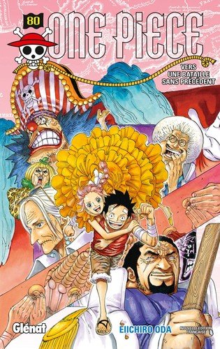 Couverture du livre "One piece - Edition originale Vol.80 (French Edition)" de Eiichirō Oda (尾田 栄一郎) Éditeur Glénat Manga