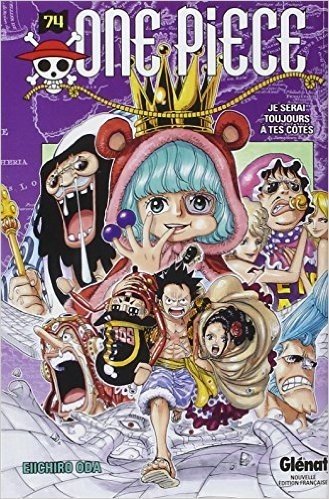 Couverture du livre "One Piece 74 (French Edition)" de Eiichirō Oda (尾田 栄一郎) Éditeur Glénat Manga