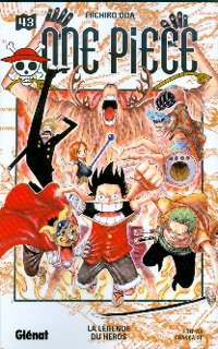 Couverture du livre "One piece Vol.43" de Eiichirō Oda (尾田 栄一郎) Éditeur Glénat Manga