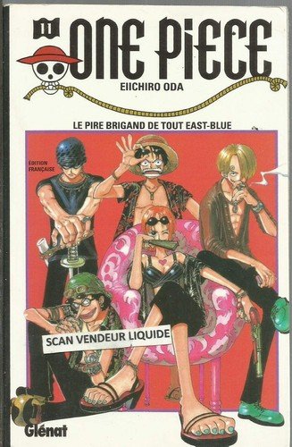 Couverture du livre "One Piece, tome 11" de Eiichirō Oda (尾田 栄一郎) Éditeur Glénat Manga
