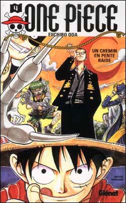 Couverture du livre "One Piece, tome 4 : Un chemin en pente raide" de Eiichirō Oda (尾田 栄一郎) Éditeur Glénat Manga