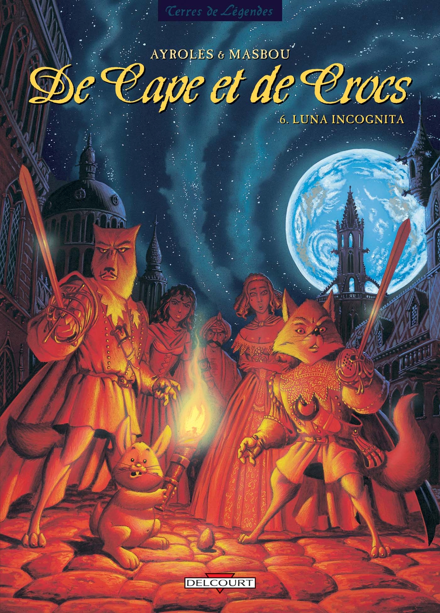 Couverture du livre "De Cape et de Crocs - Tome 06" de Ayroles (Alain Ayroles)