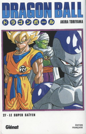 Couverture du livre "Dragon Ball - Tome 27" de Akira Toriyama (鳥山 明), Fédoua Lamodière Éditeur Glénat Manga
